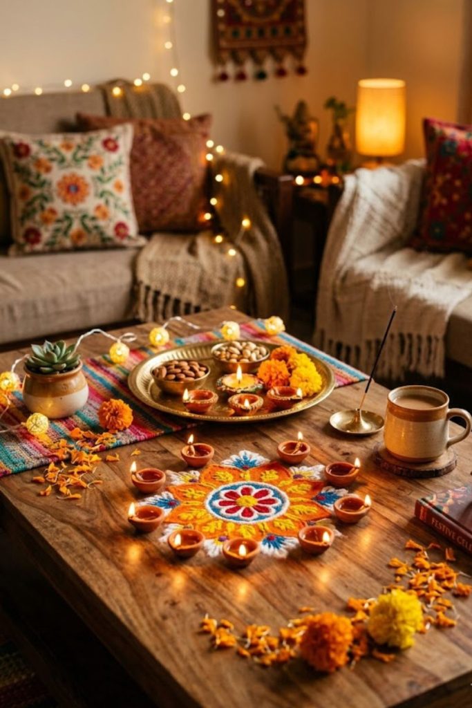 Festive-Themed Decor Setup