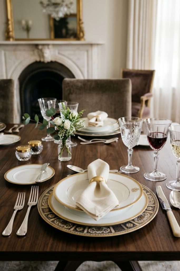 Luxurious Table Settings