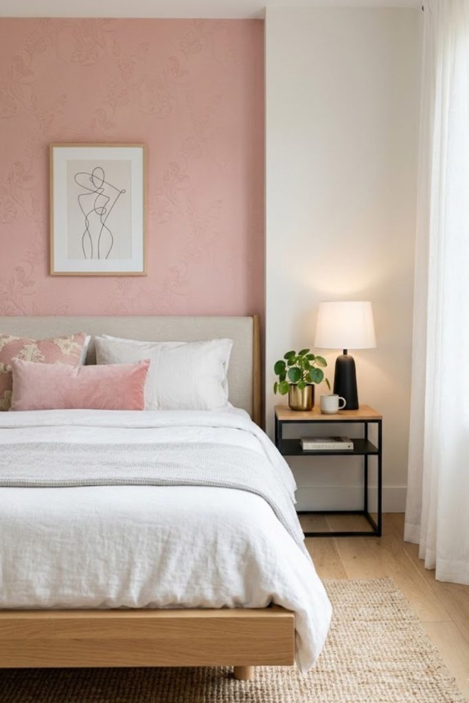  Pink Accent Wall