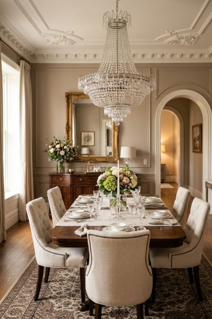 Statement Chandelier Centerpiece