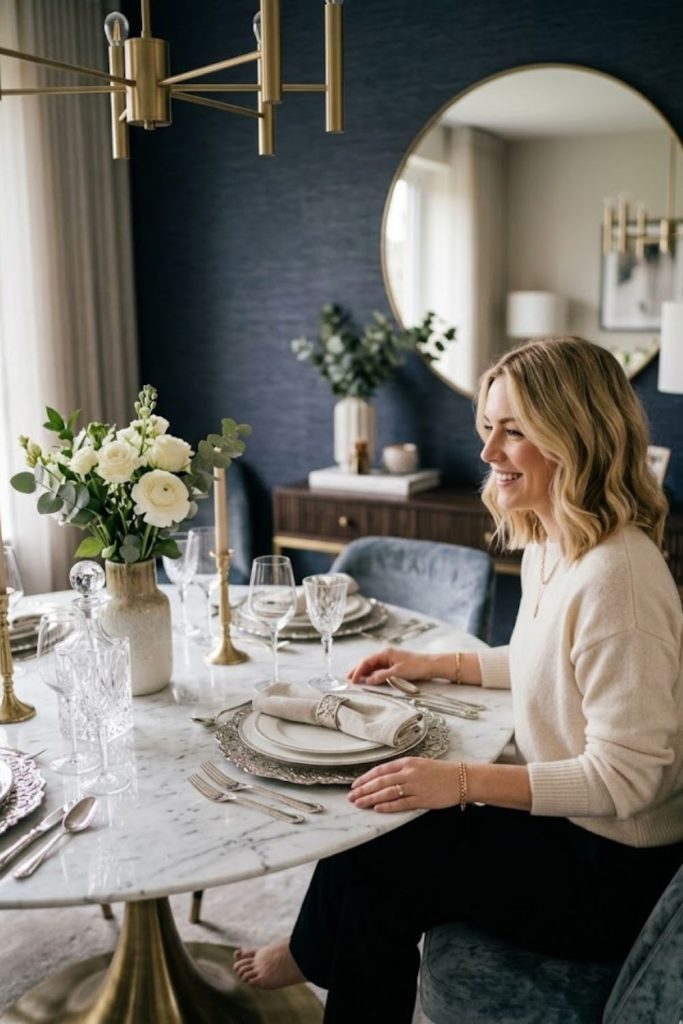 Style a Glamorous Table Setting