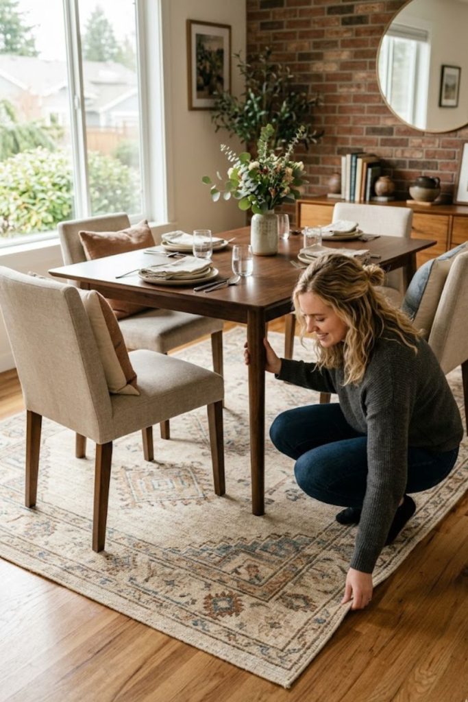 Use Rugs to Define the Space