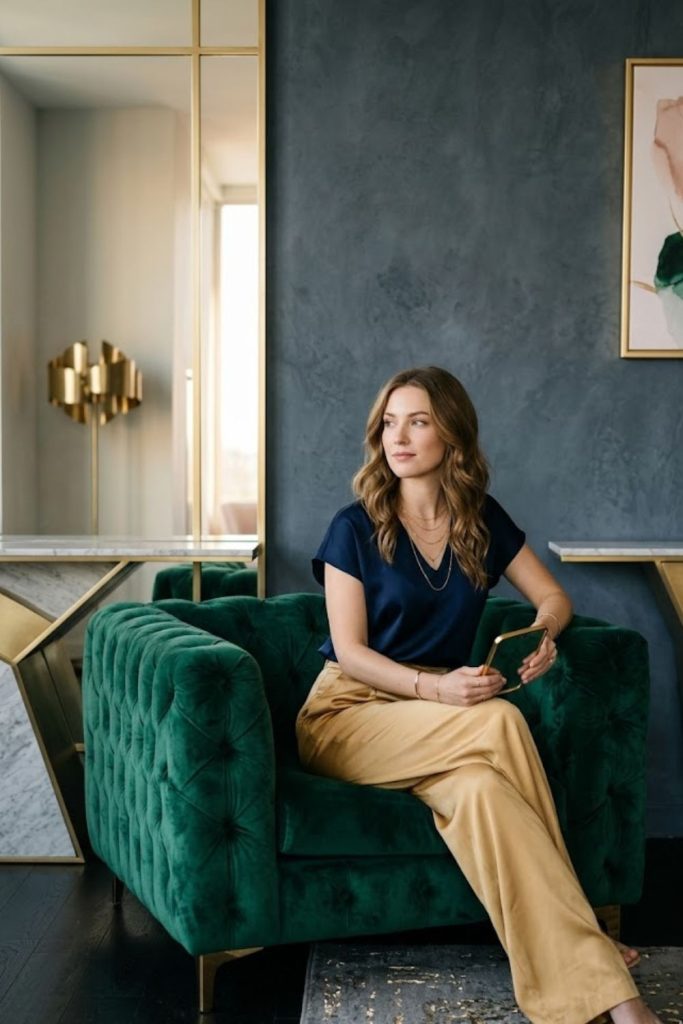 Use Velvet Upholstered Chairs