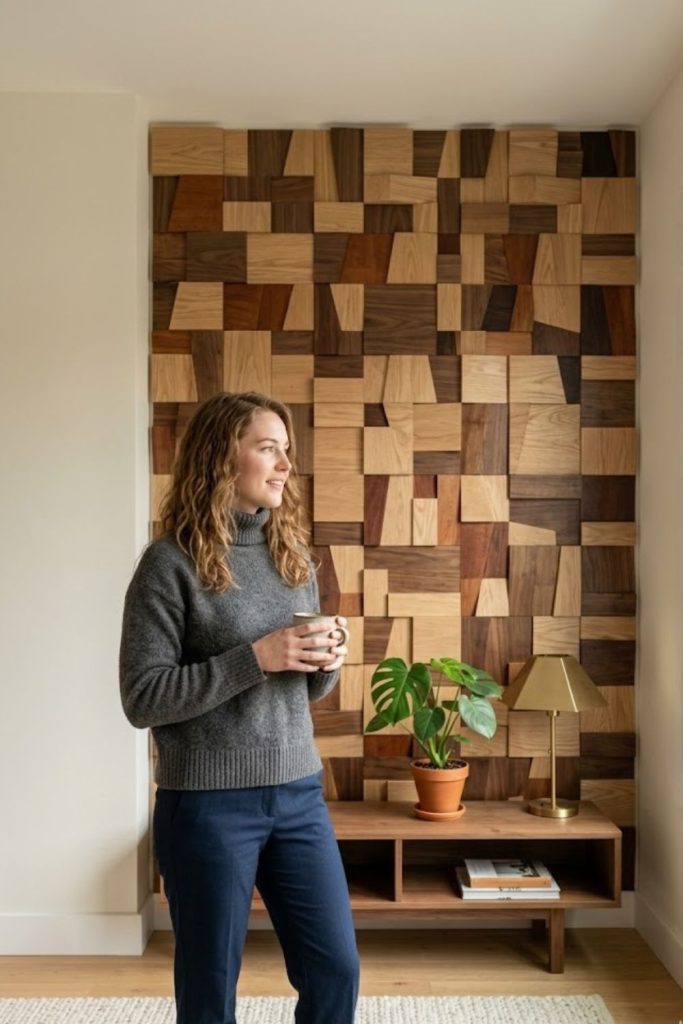 Modular wall panels or 3D tiles