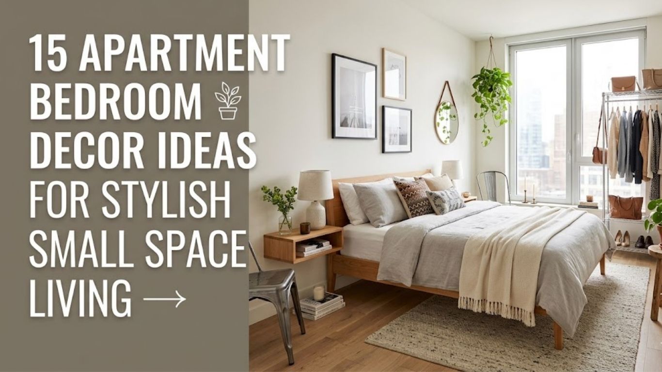 15 Apartment Bedroom Decor Ideas for Stylish Small Space Living