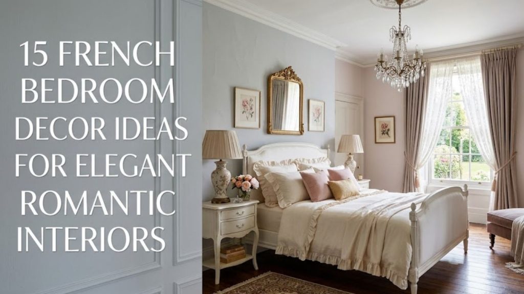 15 French Bedroom Decor Ideas