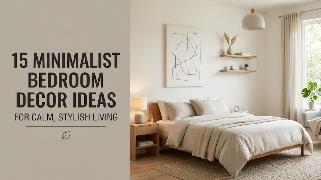 15 Minimalist Bedroom Decor Ideas for Calm, Stylish Living