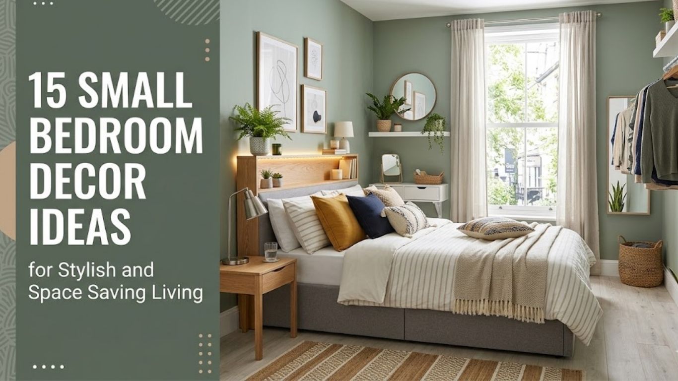 15 Small Bedroom Decor Ideas for Stylish and Space Saving Living