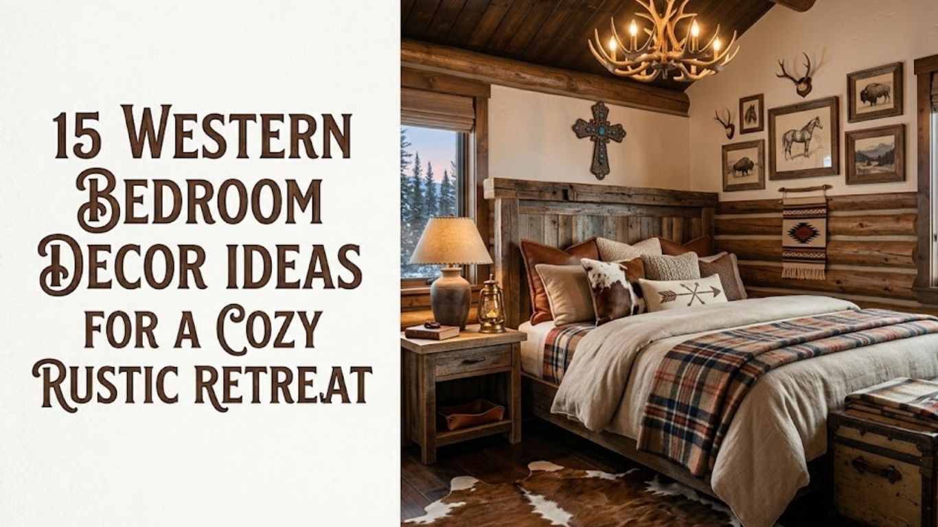 15 Western Bedroom Decor Ideas for a Cozy Rustic Retreat