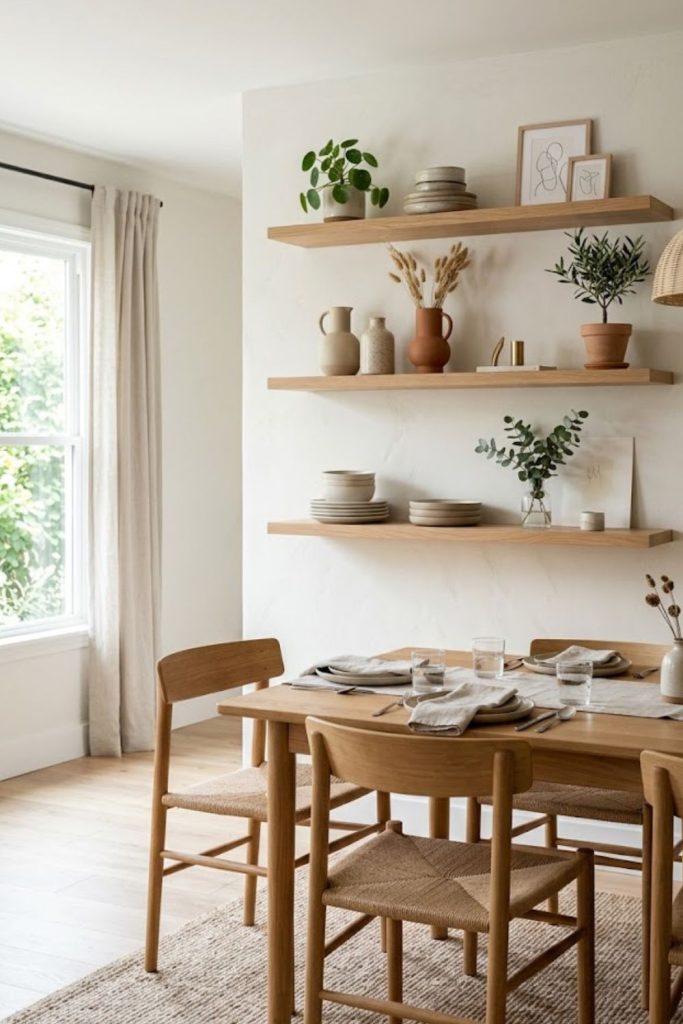 Floating Shelves Display