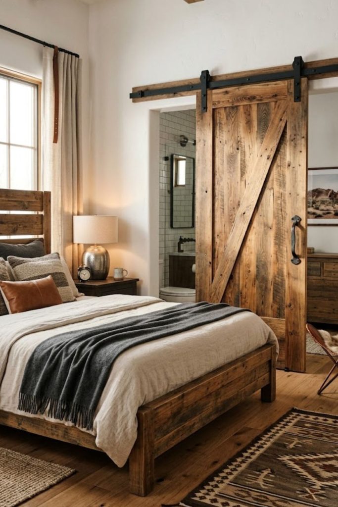 Barn Door Style Closets