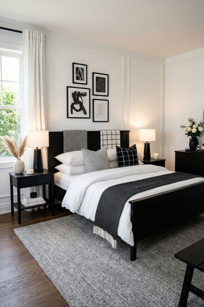 Black and White Contrast Theme