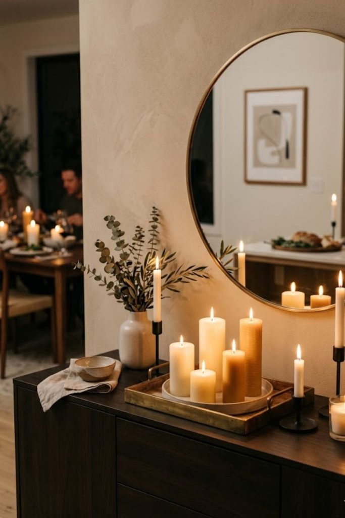 Candles for Warm Ambiance