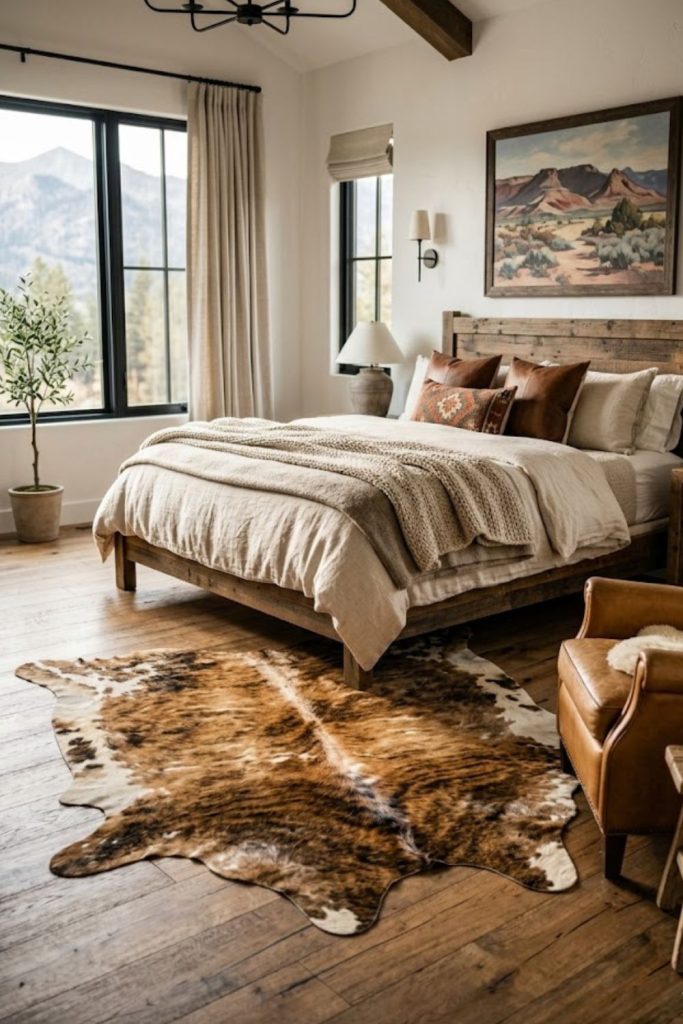 Cowhide Rug Accent