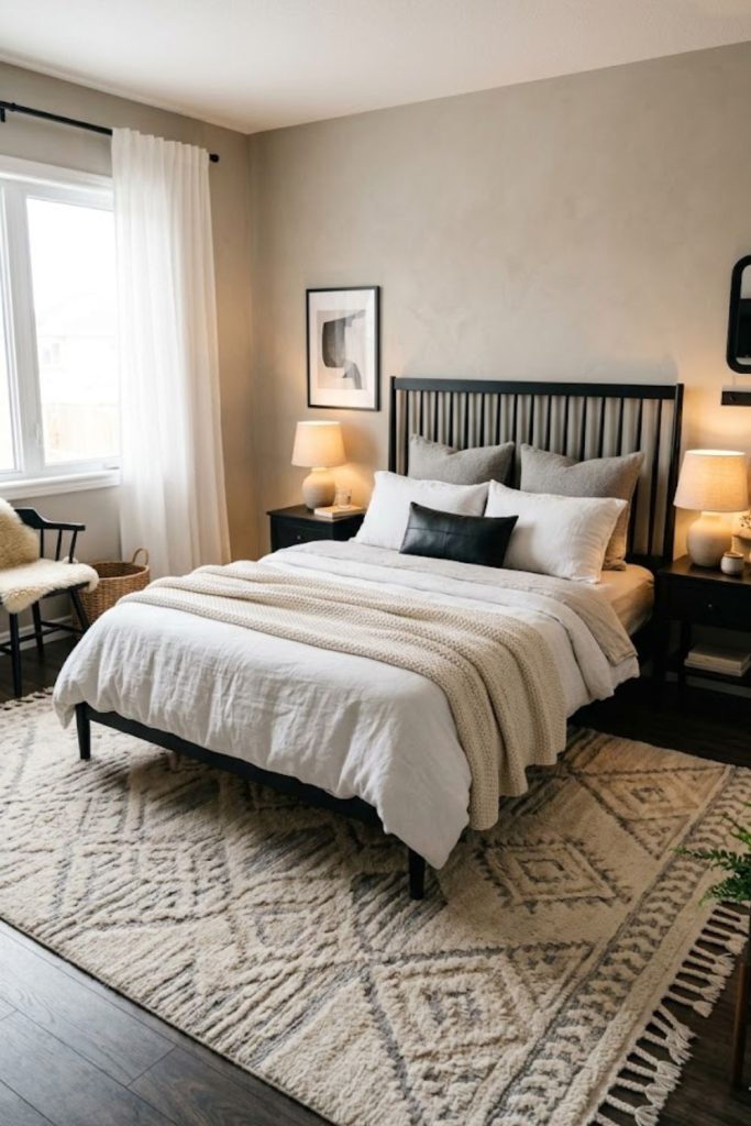 Cozy Rug Placement