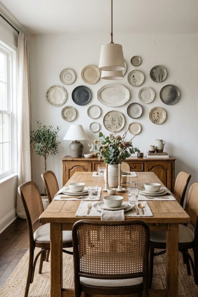 Decorative Plate Wall