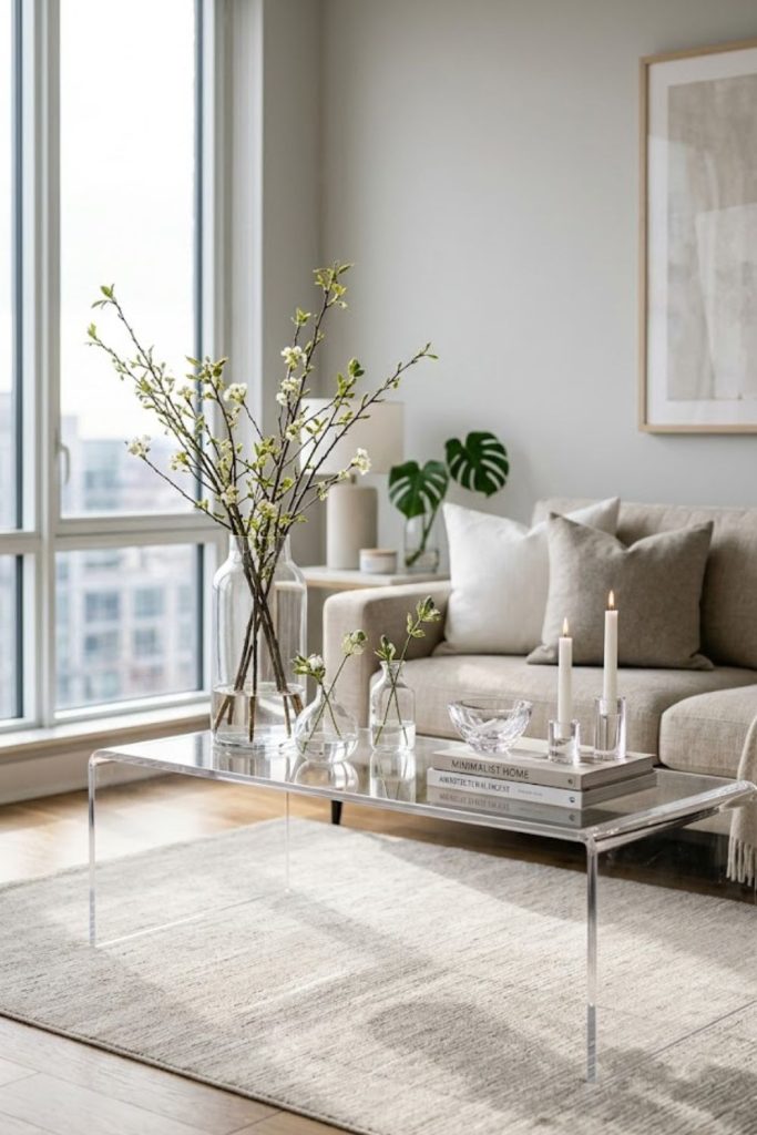 Glass-on-glass styling