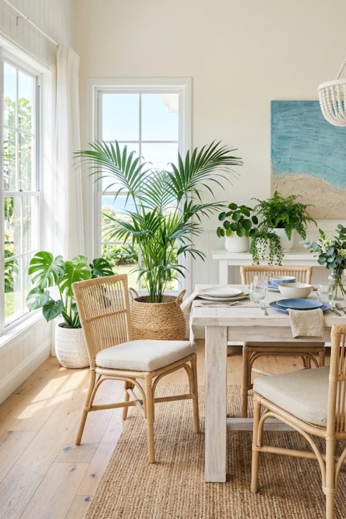 Greenery and natural elements