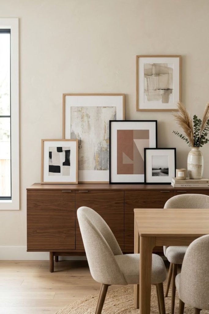 Layered Artwork Display