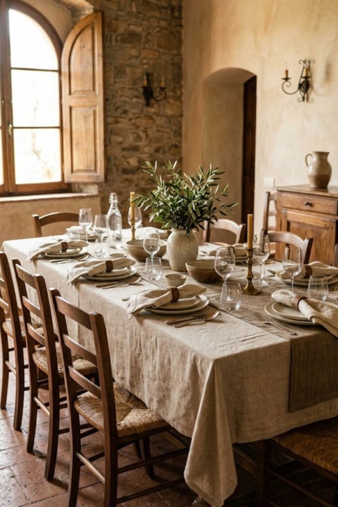 Linen Tablecloths and Runners