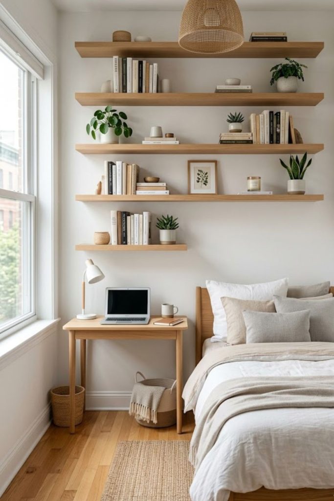 Maximize Vertical Space with Shelves