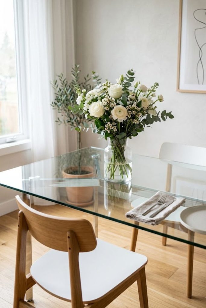 Minimalist Single Vase Centerpiece