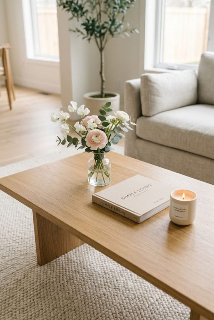 Minimalist Spring Setup