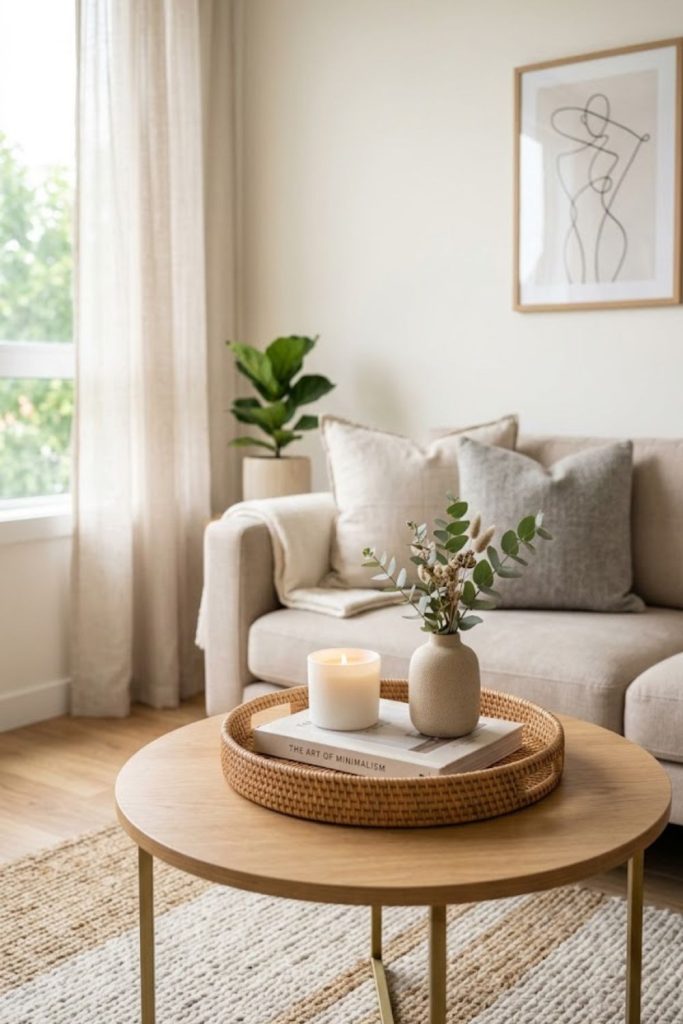 Minimalist Tray Styling
