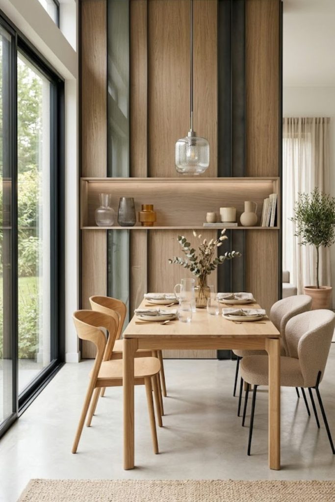 Mixed Material Wall Decor