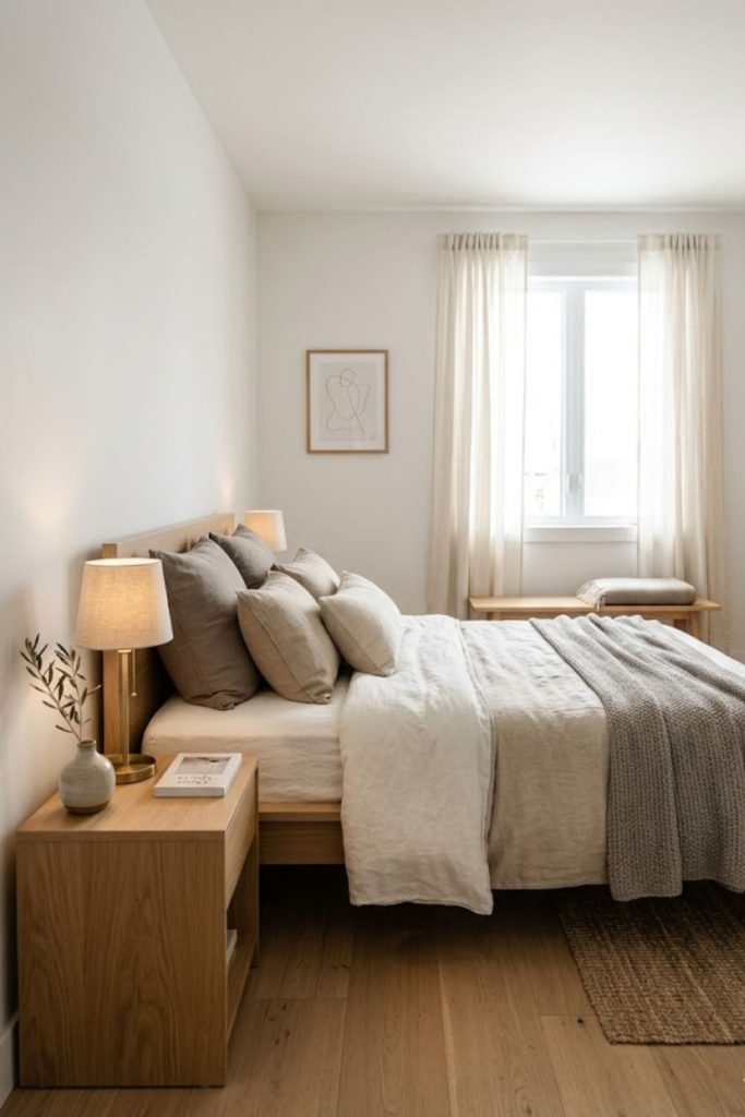 Neutral Color Palette for a Calm Atmosphere