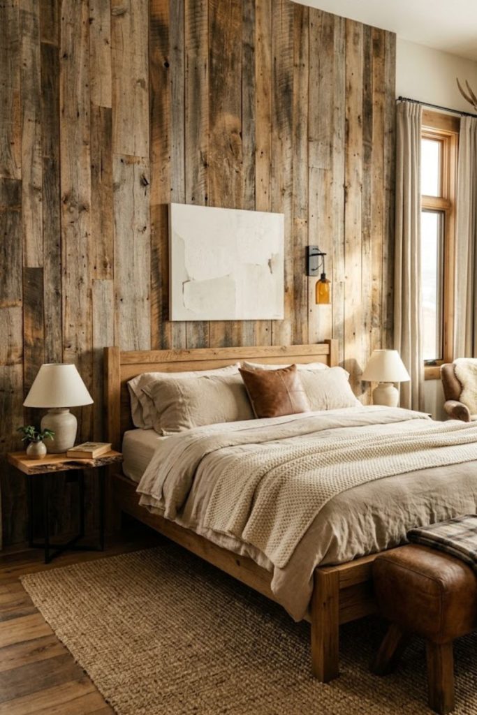 Reclaimed Wood Accent Wall