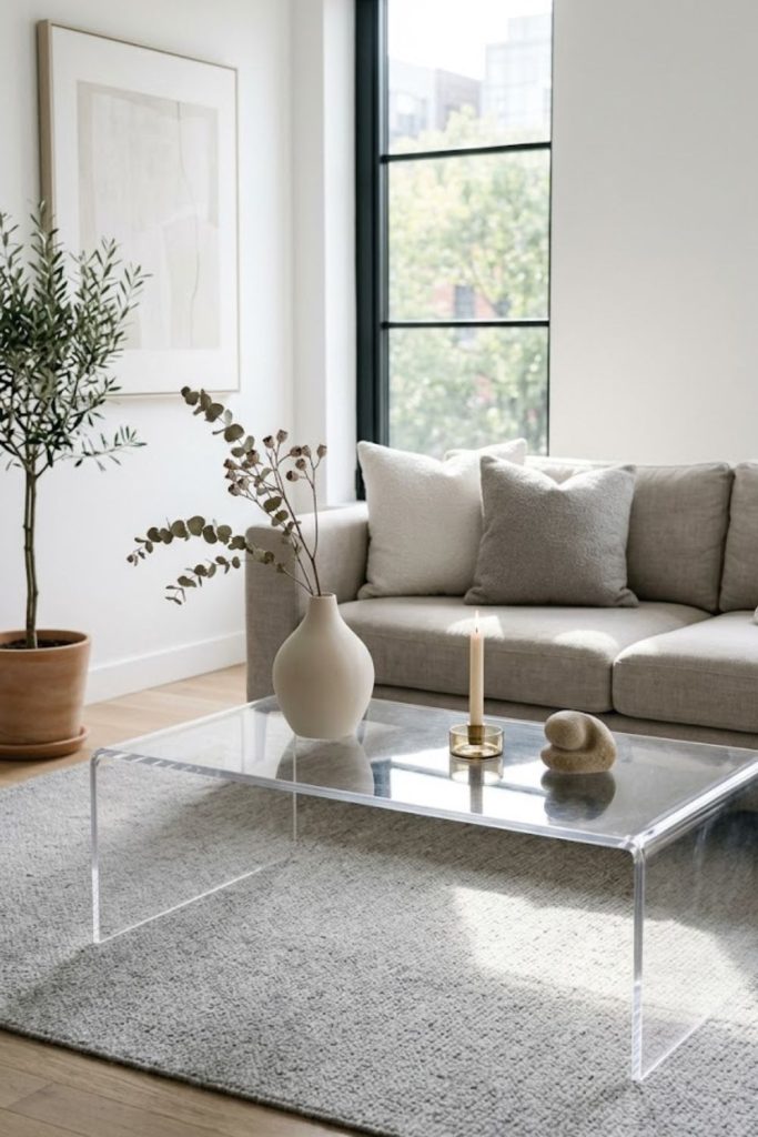 Simple and airy layout