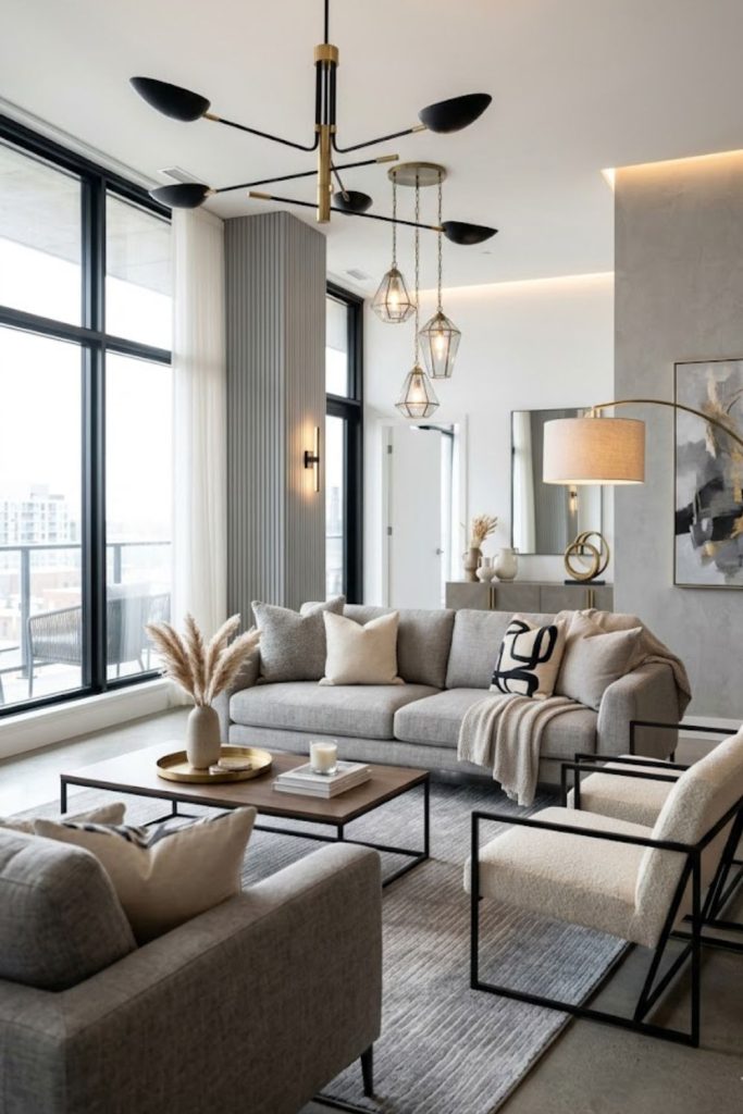 Statement lighting design