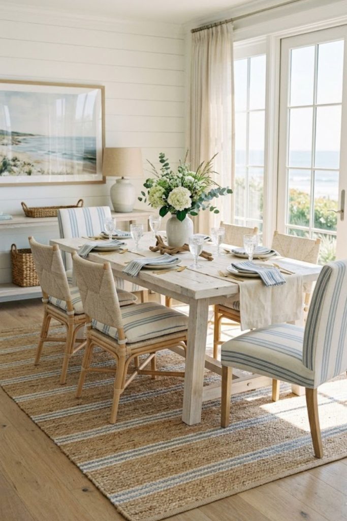 Striped coastal patterns