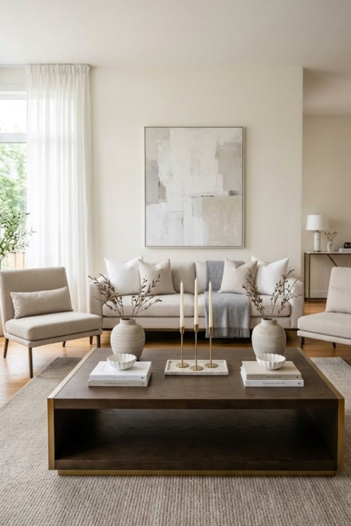 Symmetrical arrangement style