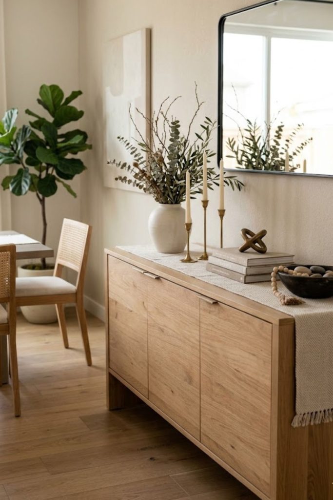 Use of Table Runner or Linen