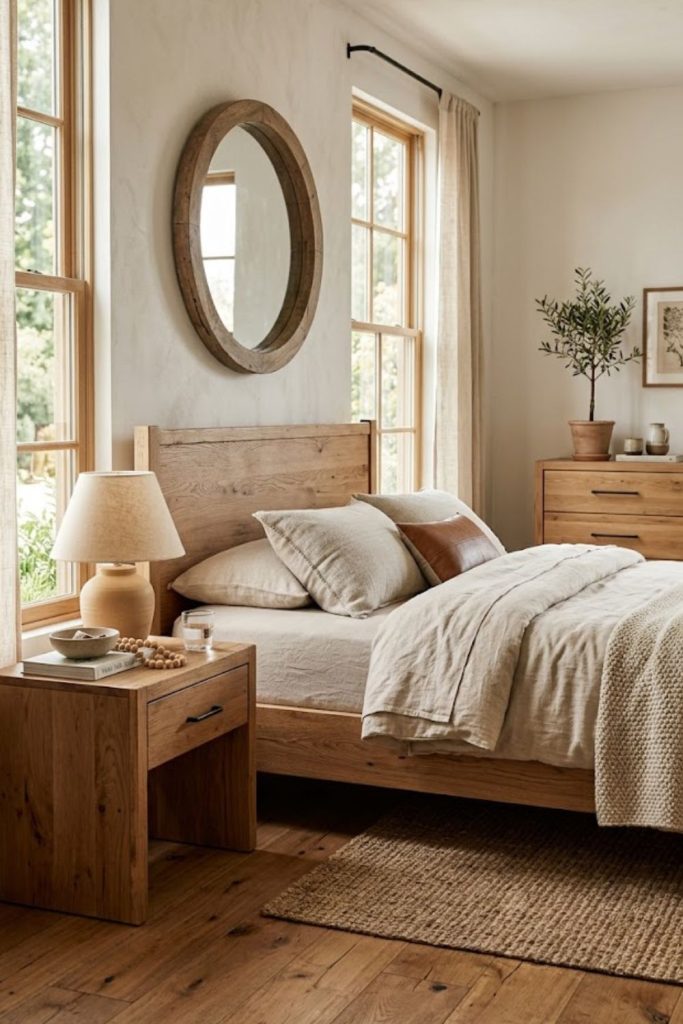 Wooden Nightstands and Furniture