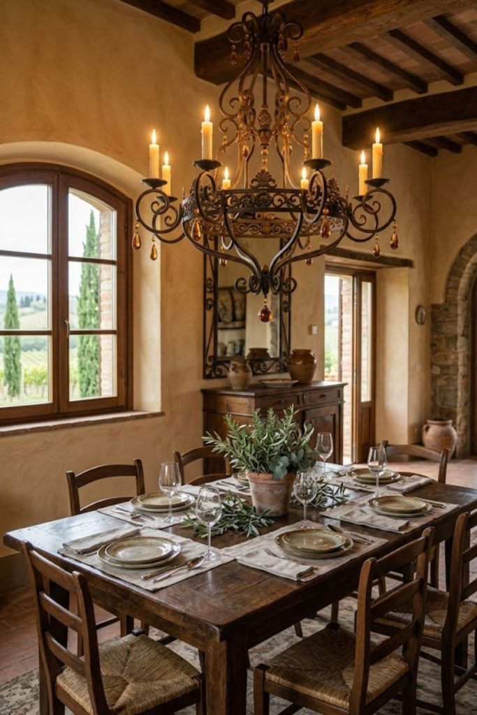 Wrought Iron Lighting Fixtures