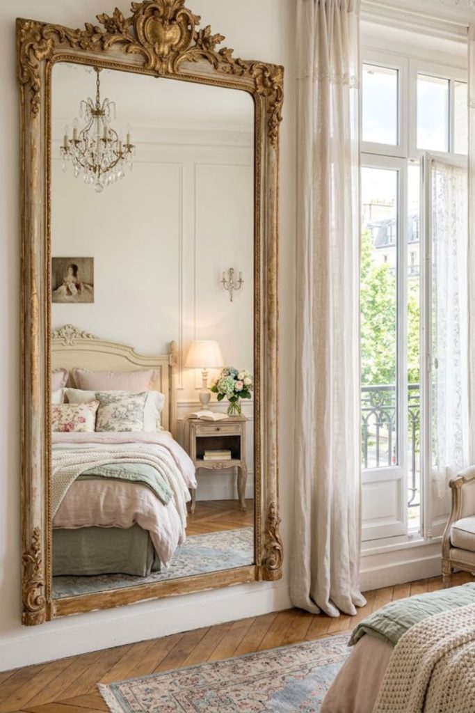 vintage french mirrors