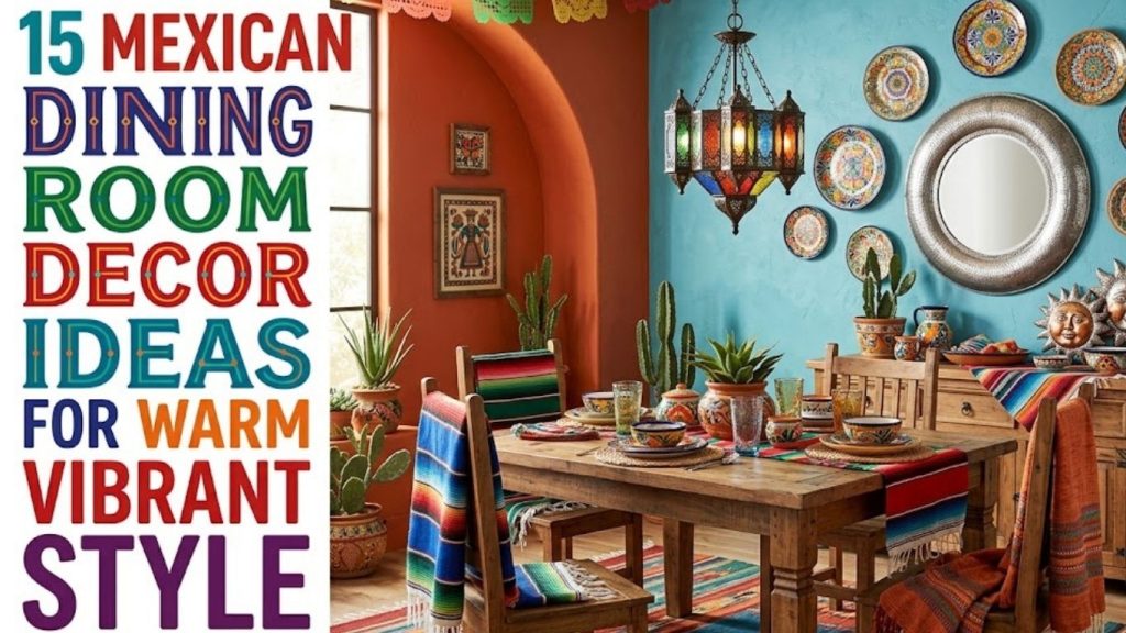 15 Mexican Dining Room Decor Ideas