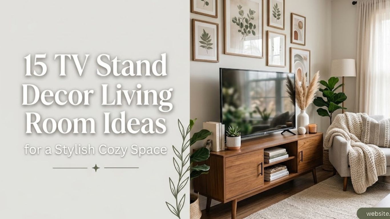 15 TV Stand Decor Living Room Ideas for a Stylish Cozy Space