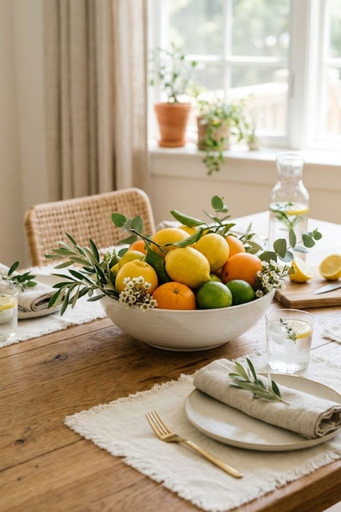 Decorate With Citrus Displays