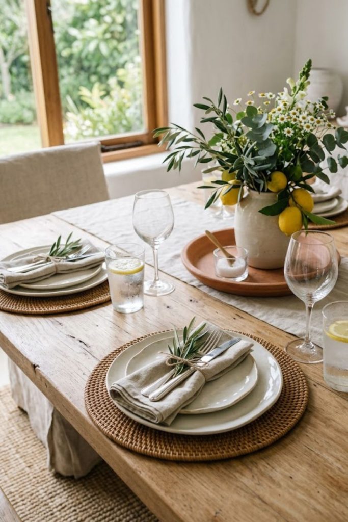 Incorporate Woven Placemats