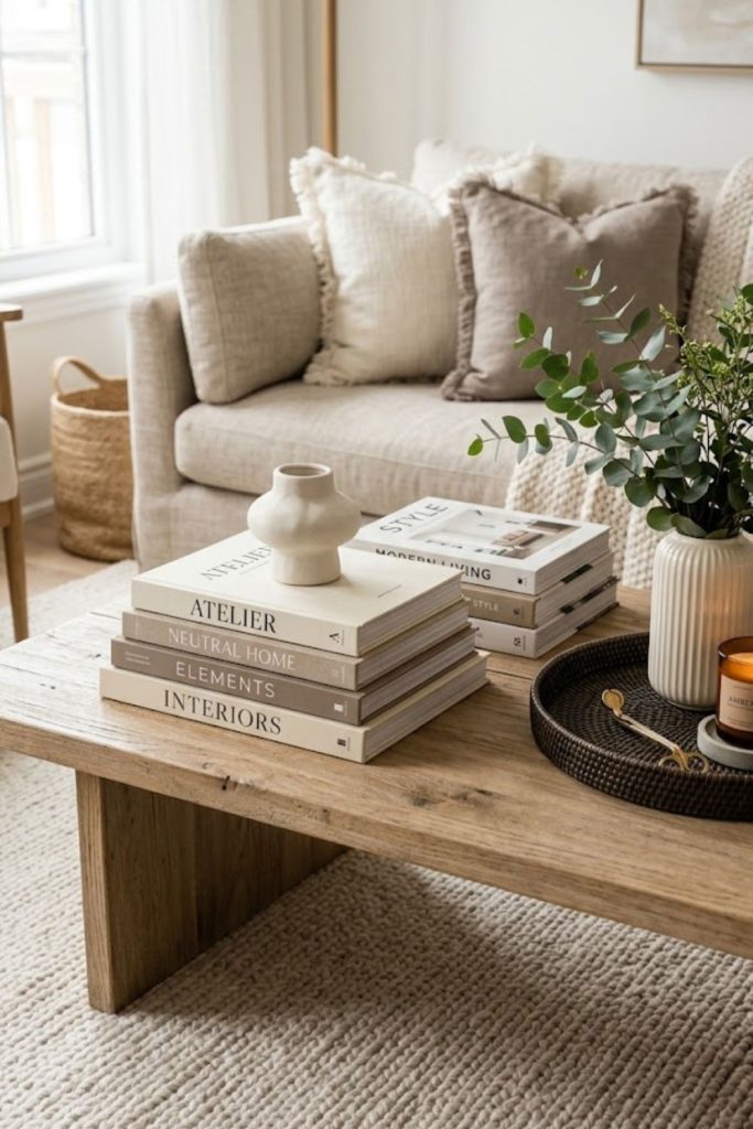 Stack Coffee Table Books