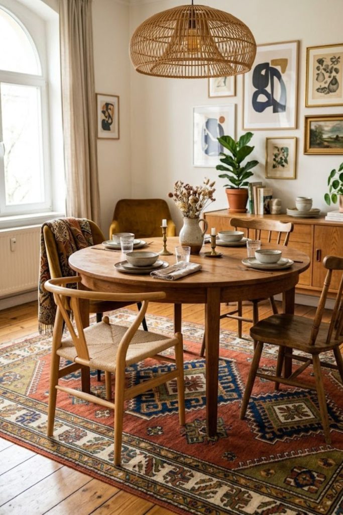 Use a Colorful Area Rug